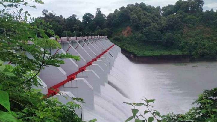 আবারো খুলে দেওয়া হলো কাপ্তাই বাঁধের জলকপাট