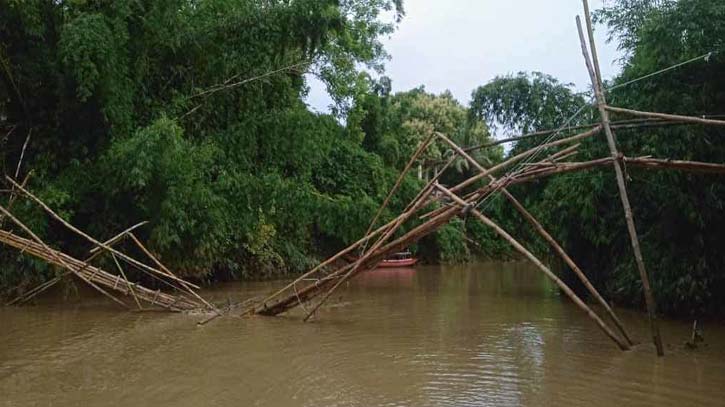 ৩৫ বছরেও কাপ্তাইয়ের নারানগিরি খালের সাঁকোটি সংস্কার করা হয়নি, জনদুর্ভোগ চরমে