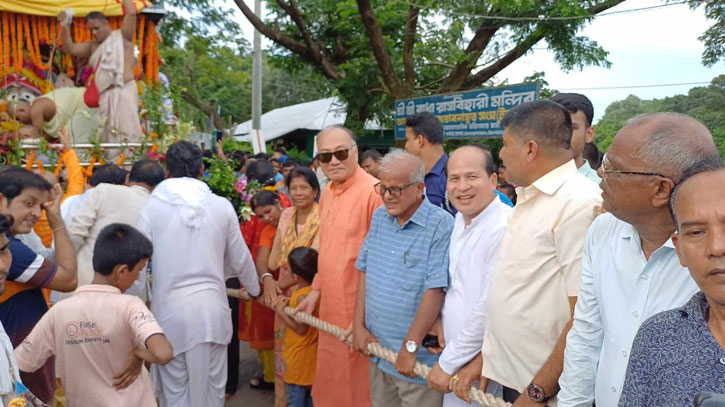 রাঙামাটিতে ৯ দিনব্যাপী সনাতন ধর্মাবলম্বীদের রথযাত্রা উৎসব