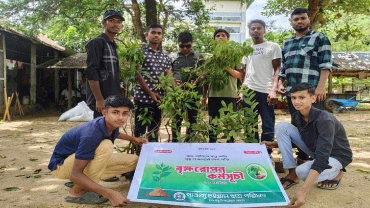 লংগদুতে পিসিসিপি’র বৃক্ষরোপণ কর্মসূচি পালন