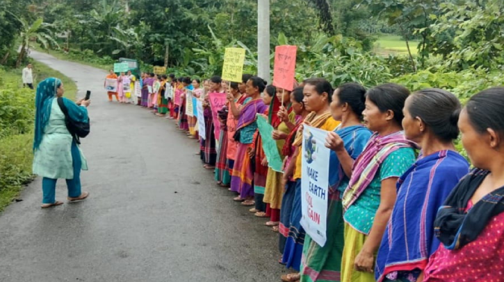 নানিয়ারচরে গ্লোবাল ডে‌ অব ক্লাইমেট এ্যাকশন পালিত